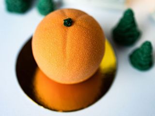 Десерт "Мандарин" (100g)