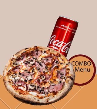 Пица Капричоза 30 см + Coca Cola