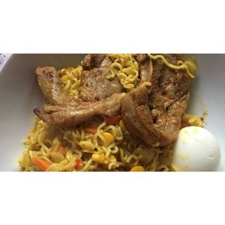 Chicken and egg noodles