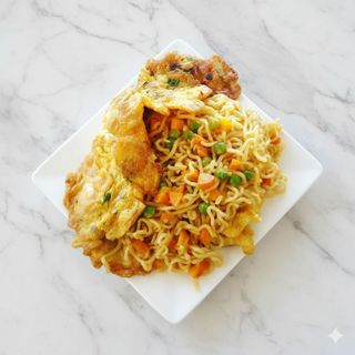 Noodles And Egg