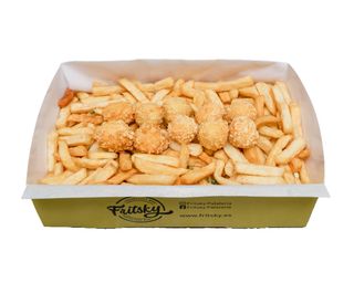 Patatas fritas + Bites de Quesos (10un)