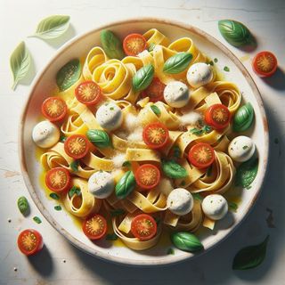 Papardelle fresca con bocconcini (veg)