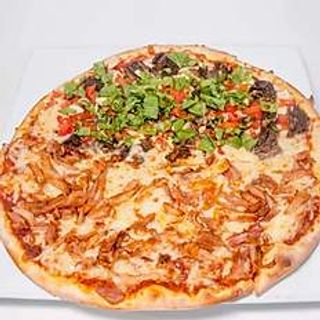 1 Grande Pizza Chawarma Viande Achetée = 1 Petite Offerte