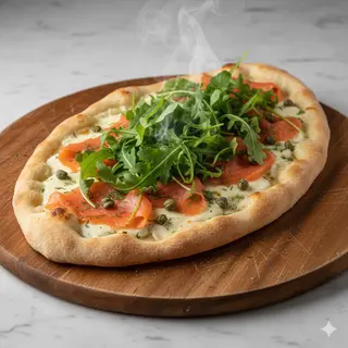 Pizza De Salmón (30 Cm.)