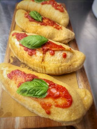 Panzerotti cotto