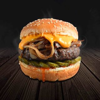 Cheezy Beef Burger