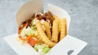 Box skrzydełka z napojem