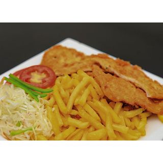 Chips And Fish Fillet