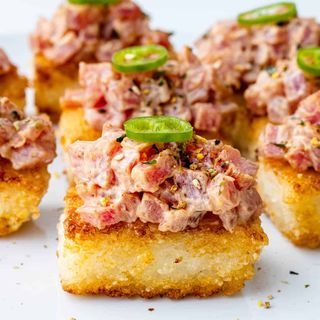 Crispy rice tuna 2 pezzi