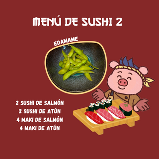 Menú De Sushi 2