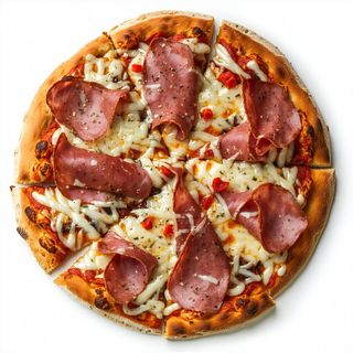 Pizza Pastrami + Coca-Cola Zero lattina 330ml