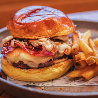 Old School Bacon Cheese Burger