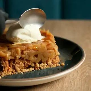Crumble de manzana