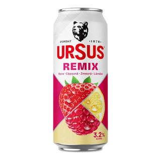 Ursus Remix capsuni, zmeura si lamaie