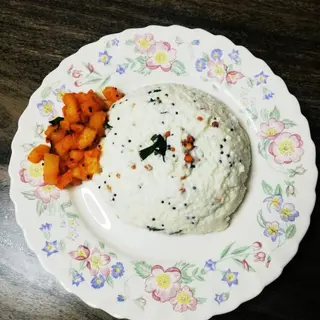 Curd Rice with porial