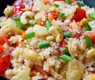 Arroz Frito Con Piña