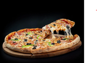 Felie pizza panda