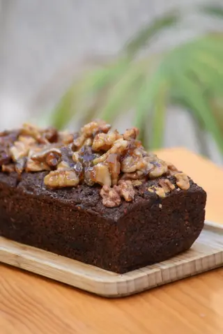 Pan De Plátano Casero con crema de cacahuete
