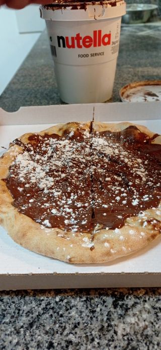 Pizza De Nutella