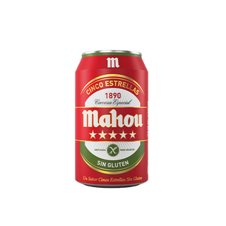Mahou Cinco Estrellas Sin Gluten 33cl.