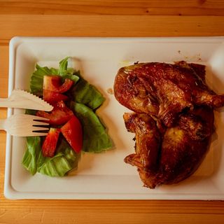 Kit posate e vaschetta