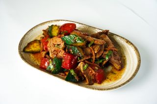 Салат "Язык по-китайски"