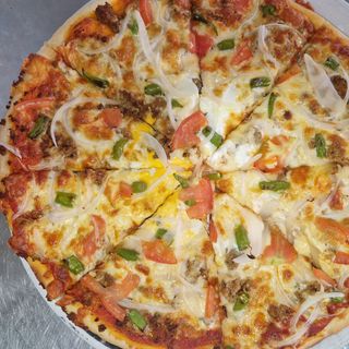 Pizza valenciana (32 cm.)