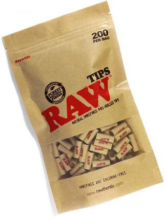 Filtros Raw Pré-Enrolados (200un)