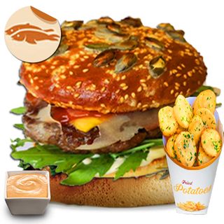 Somon Burger Meniu 500g