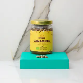 Mel Biológico com Sementes de Cânhamo 110gr