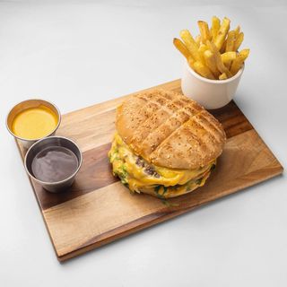 Chesseburger au Charbon