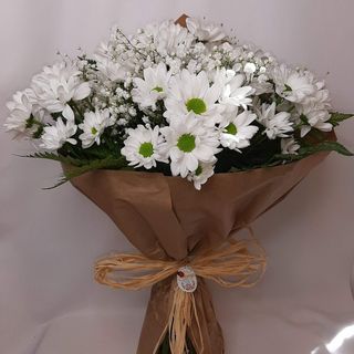 Ramo De Margaritas Blancas