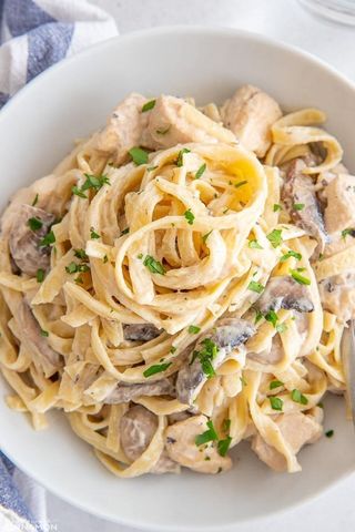 Tagliatelle au poulet