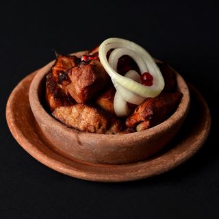 ხბოს მწვადი კეცზე