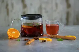 Малина ананас чайник чая  (1,5 л.)