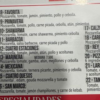 11. Pizza Barbacoa