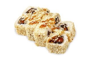 Рол Каліфорнія з окунем Унагі (200г)