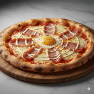 Pizza Carbonara (30 Cm.)