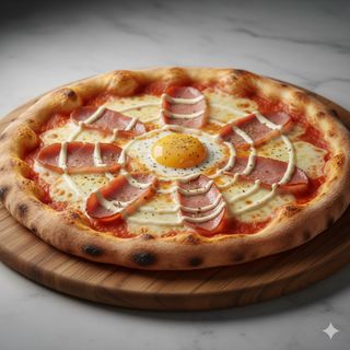 Pizza Carbonara (30 Cm.)