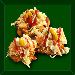 Ración (3) Tostones Playeros