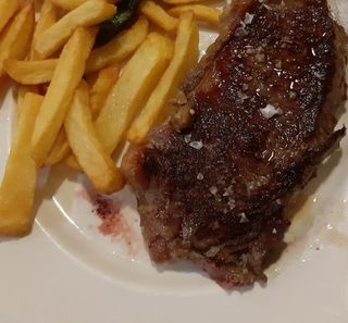 Nuestro Entrecot A La Brasa