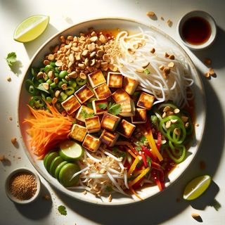Pat Thai tofu