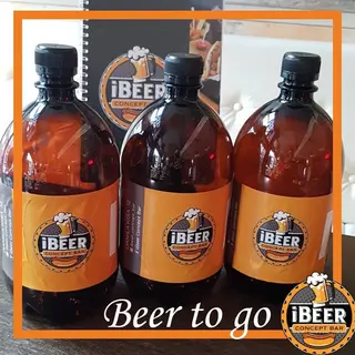 iBeer lager pivo 1 l 
