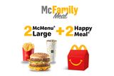 2 McMenu Large + 2 Happy Meal