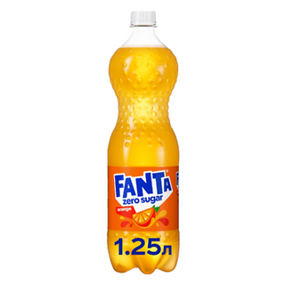 Напій Fanta Orange Zero Sugar 1,25 л