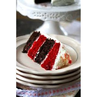 Red Velvet and chocolate cake 