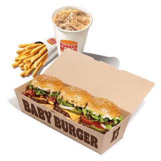 Бейби бургери комбо