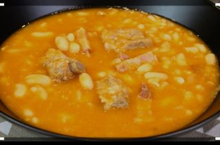 Alubias con costilla 