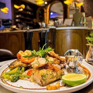 Plat Trio De Poissons À La Plancha