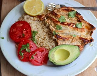 Filete de pollo a la plancha